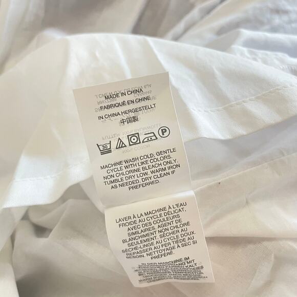 J. Crew | Women's Blue and White Maxi Gingham Dress with Tags | Size: 2 - Picture 7 of 7